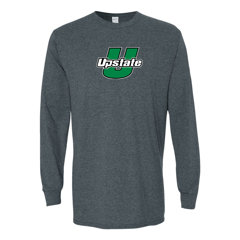 Men's USC Upstate Spartans Gildan Heavy Cotton Long Sleeve T-Shirt